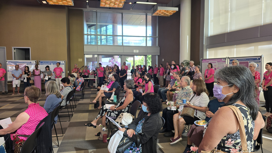 ʻOhana Pink attendees